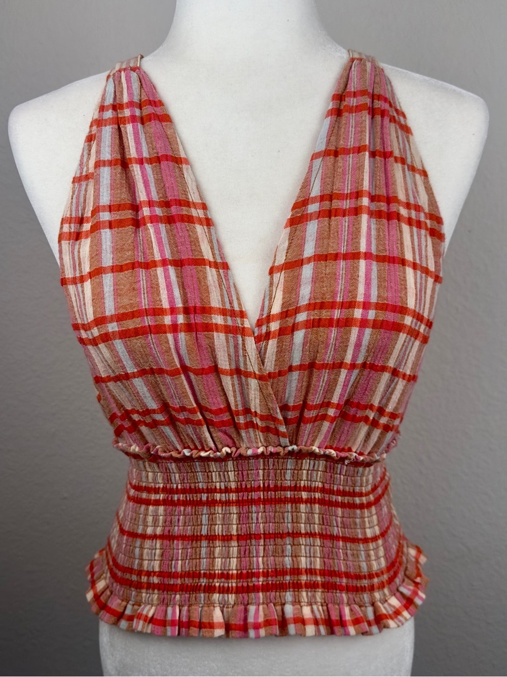 Anthropologie Pilcro Jessie Halter Top